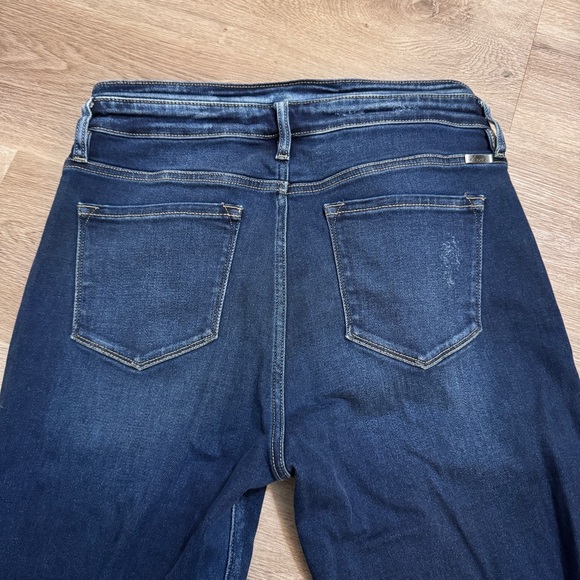 KanCan Curvy Blairen Ultra High Rise Flare Jeans Button Fly 15 31 - Picture 7 of 9